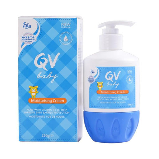 Ego QV Baby Moisturising Cream 250g Exclusive Pump