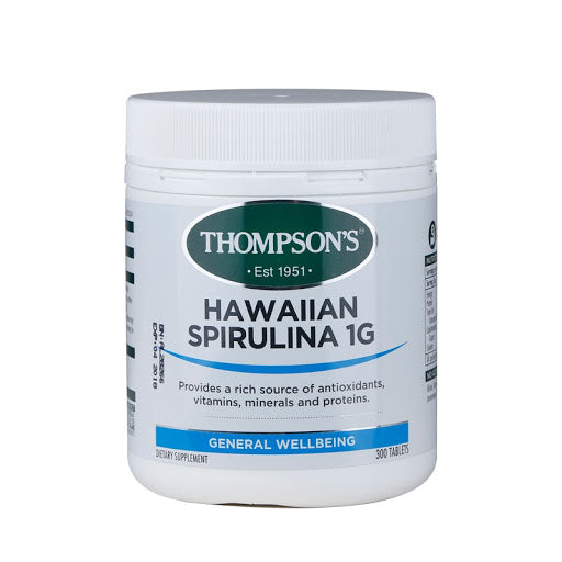 Thompson's Spirulina Hawaiian 1000MG 300s