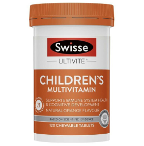 Swisse Children's Ultivite Multivitamin - 120 Chewable Tablets
