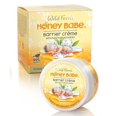 Parrs Wild Ferns Honey Baby Barrier Cream 100g (New)